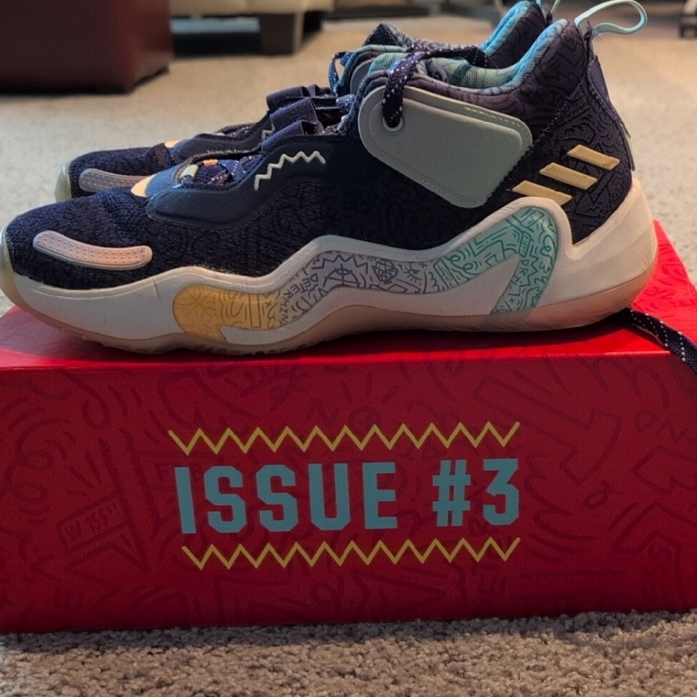 Adidas Men's D.O.N. Issue #3 Sneakers